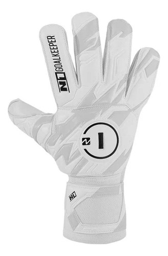 Guantes De Arquero N1 Starter Initial Blanco Blanco 8