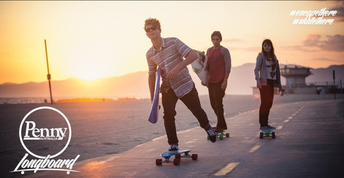 Penny Longboard 36 Blue Original