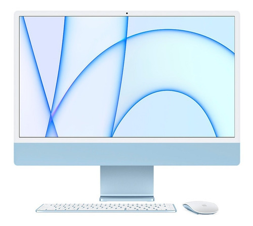 Apple iMac 23.5 Retina 4k M1 256gb 8gb Azul Bajo Pedido