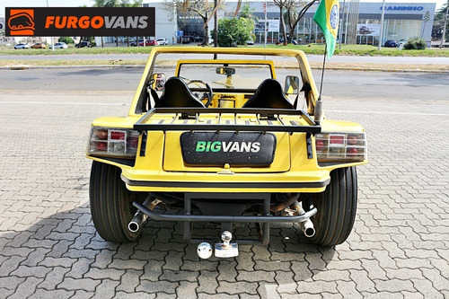 Imagem 10 de 15 de Vw Buggy 1985 Spoiler 1.6 Special Amarelo (8312)