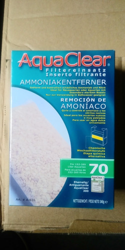 Imagen 1 de 1 de Hagen Aquaclear Repuesto Para Filtro Aquaclear 70 Amonia Acuario Peces Pecera