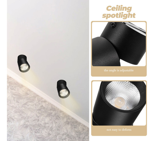 Foco Led De Techo Con Ángulo Ajustable
