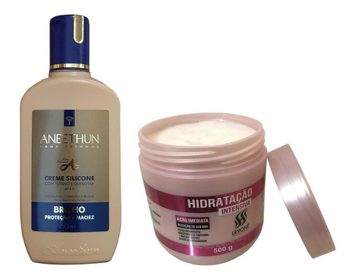 Imagem 1 de 1 de Aneethun Creme De Silicone 250ml Ganhe Máscara Levone