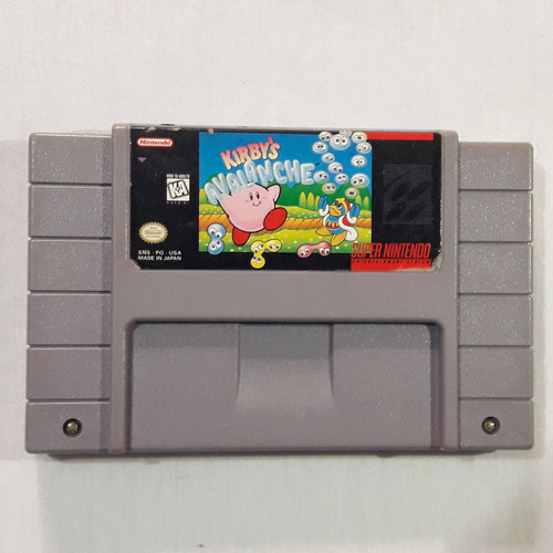 Kirby`s Avalanche Original De Super Nintendo (Usado)