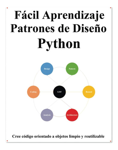 Libro: Fácil Aprendizaje Patrones De Diseño Python: Cree Un