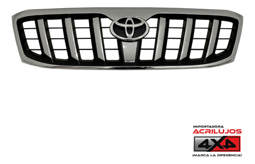 Persiana Cromada Prado Design Toyota Hilux Vigo 2006-2011