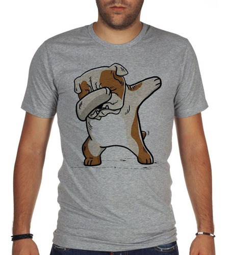 Remera De Hombre Bulldog Ingles Dubbing