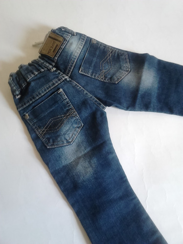 calça jeans infantil com elástico