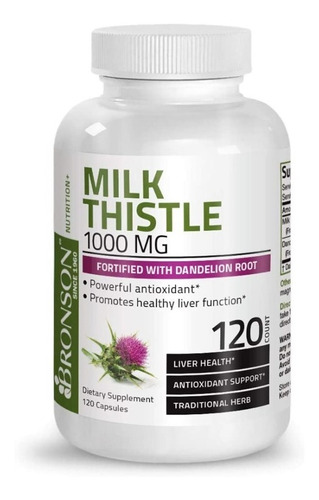 Milk Thistle 1000mg 120 Cáps