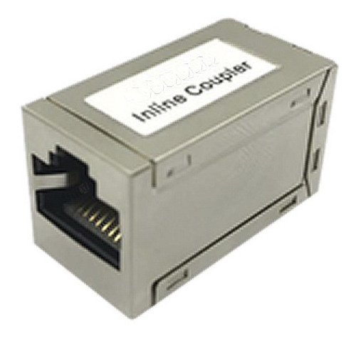 Cople Cat6a Utp Ethernet Rj45 Categoría 6 A 8 Pines Blindado