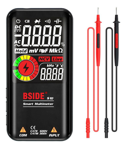 Bside S10 Smart 9999 Counts Lcd Digital Multimeter 2024