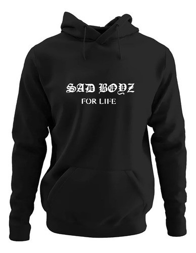 Hoodie Sudadera Junior H Sad Boyz $ad Calaver Flores Te Comp