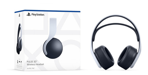 Audífonos Inalámbricos Pulse 3d Ps5/ps4/windows/mac Color Blanco/Negro