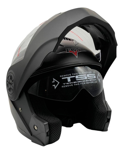 Casco Abatible Fgn Doble Visor Gafas Polarizadas Certf Dot