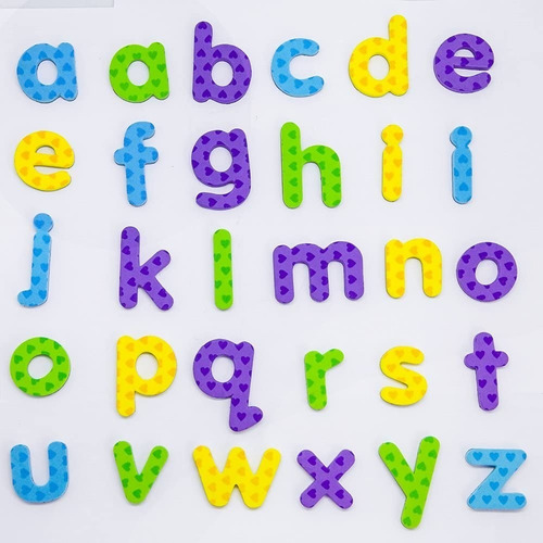 Imagen 4 de 8 de Letras Y Números Imantados Magtimes Para Niños