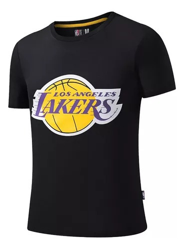 Polera Nba Los Angeles Lakers Color Negro // Original