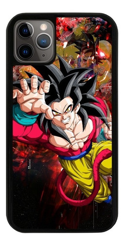 Funda Uso Rudo Tpu Para iPhone Dragon Ball Goku Fase 4 | Meses sin intereses
