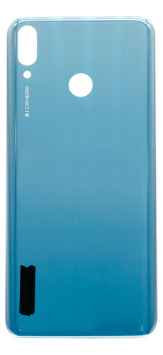 Tapa De Cristal  Complatible Con Huawei Y9 Prime 2019 Azul 