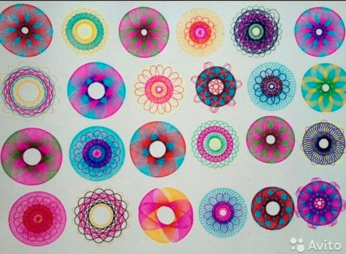 Imagen 6 de 10 de Espirografo Para Mandalas - Nuevos -compre Seguro -