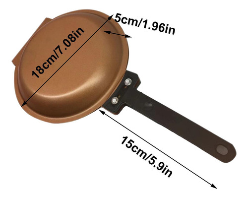 Máquina Para Hacer Panqueques Sartén De Doble Cara Sartén Re