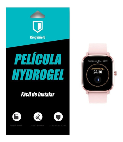 Imagem 1 de 4 de Película Xiaomi Amazfit Gts 2 Mini Kingshield (3x Unid)