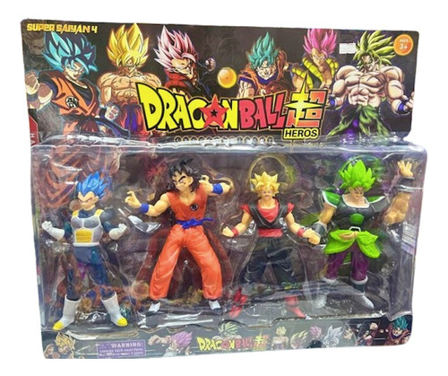 Juguete Dragon Ball X4 Personajes 