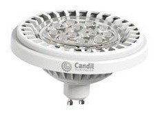 Imagen 2 de 10 de Lámpara Led Gu10 12w Tipo Ar111 6500k