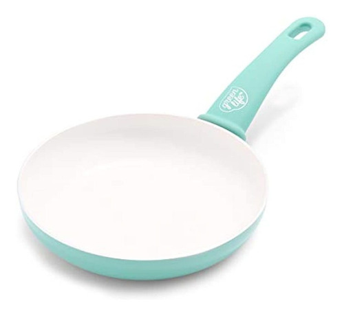 Greenlife Soft Grip 8 Cerámica Nonstick Open Frypan Turquois