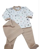 Comprar Hermosos Conjuntos  En Algodon Para Bebe Recien Nacido