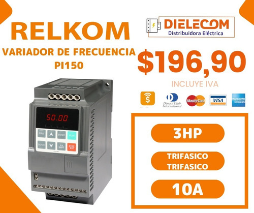 Imagen 5 de 10 de Variador De Frecuencia 1hp 2hp 3hp 5hp 7.5hp 10hp