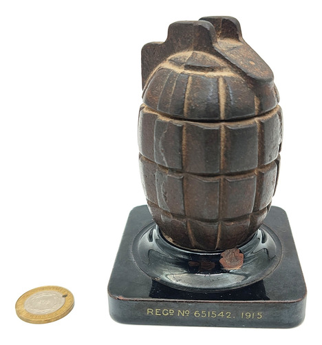 Granada Hierro Guerra Mundial 1915 Aliados - Militaria (Usado)