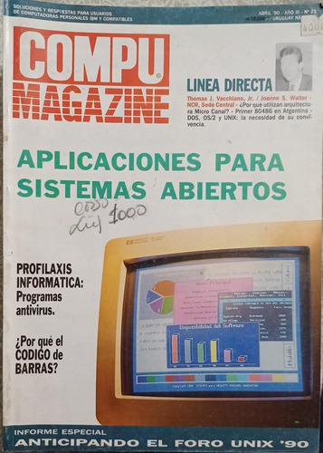 Revista Compumagazine Año 3 N°21 1990