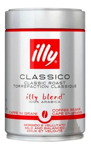 Café Illy En Grano Espresso Tostado Medio 250 Gr.