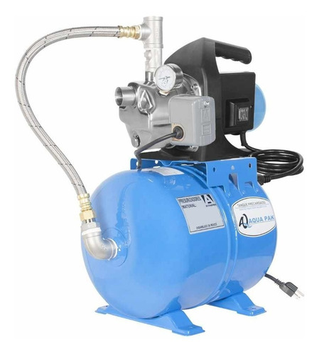 Hidroneumático Aquapak 1.3 Hp Tanque 50lts Para 12 Servicios