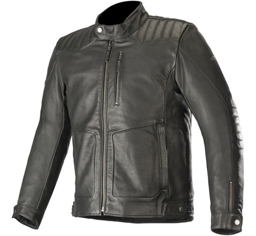 Campera Moto Cuero Crazy Eight Alpinestars 