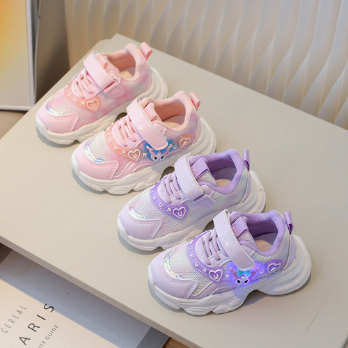 Zapatillas Transpirables Para Niñas, Zapatos De Princesa Con