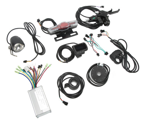 Kit De Conversión De Controlador Y Medidor De Motor De Bicic