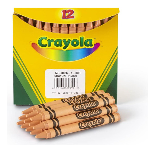 Crayones Crayola X12u Peach