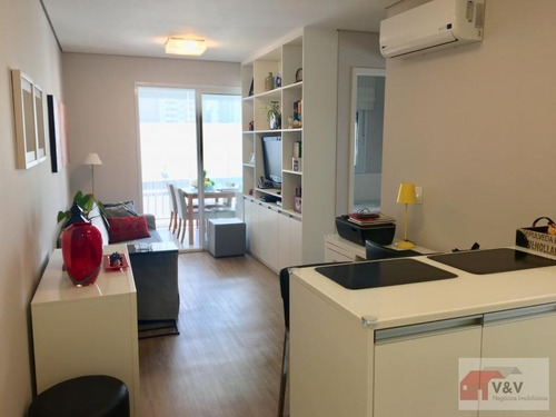 Imagem 2 de 15 de Apartamento Para Venda Em São Paulo, Brooklin, 2 Dormitórios, 1 Suíte, 2 Banheiros, 1 Vaga - Brkl865_2-671193