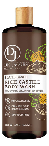 Dr Jacobs Naturals - Gel De Baño De Castilla Totalmente Na.