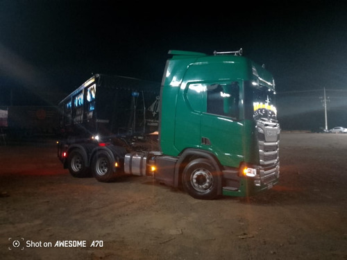 Scania R 540 6x4 Ano 2022 Com Rodocaçamba Randon Ano 2022