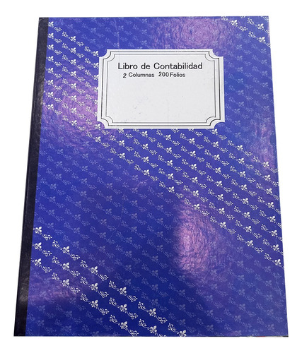 Libro De Contabilidad 2 Columnas 200 Folios 