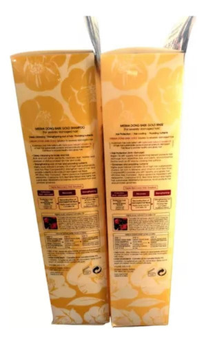 Kit Missha Shampoo E Condicionador Dong Baek Gold - 500ml