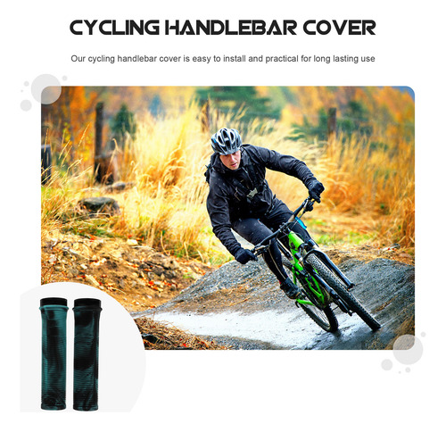 1 Par De Fundas Protectoras Portátiles Para Mangos De Bicicl