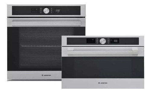 Combo Ariston Horno Fi5 851 Y Microondas Empotrar Md 554