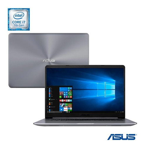 Ordenador portátil Asus Core I7 - 7500u, 8 GB, 1 TB, 15,6 Bq167t