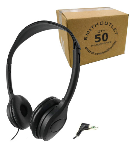 Smithoutlet Paquete 50 Auriculares Bajo Costo A Granel | Con