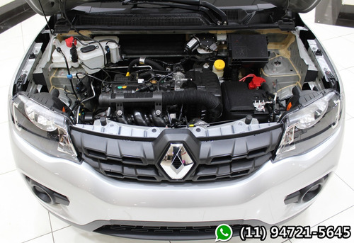 Renault Kwid 1.0 Zen 2020 Prata Financiamento Próprio 0608