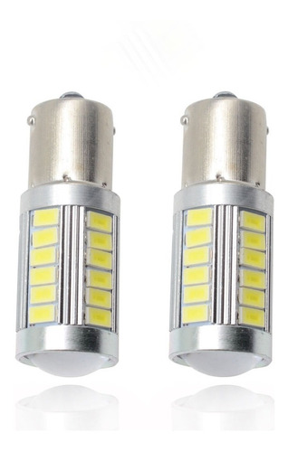 Par Ampolletas Led 1156 Ba15srv Viraje/estacionamiento 12v