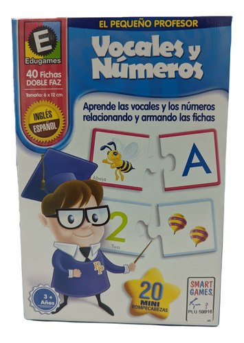 Juego Vocales Y Numeros Smart Ref. 80008 Ronda